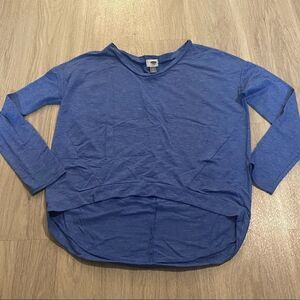 Old navy, small blue soft cropped sweater